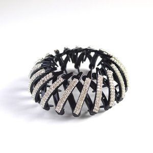 🆕 3/$20 Bun Rhinestone Bling Hair Clip H12